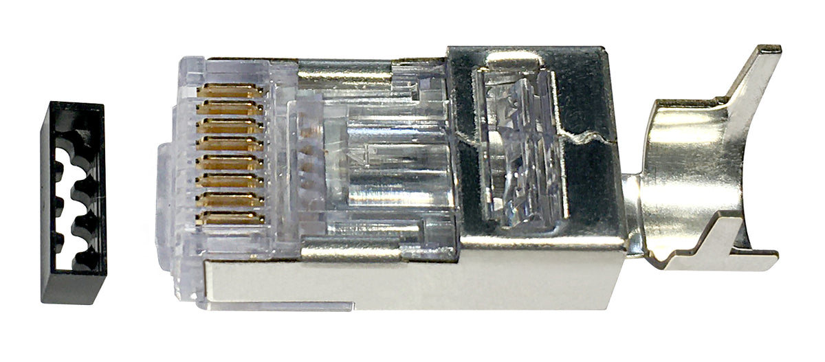 CommScope 1933943-2 | Modular Plug Shielded Hooded Boot for Category 6A/6 Plugs, .310 mm, Gray