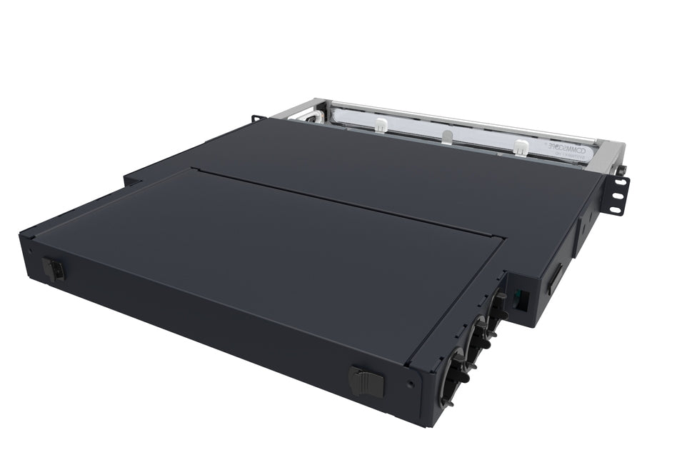 CommScope 760218396 | HD Ipatch 1U 48F-LC Distribution Module, Lazr Speed, Sliding Panel