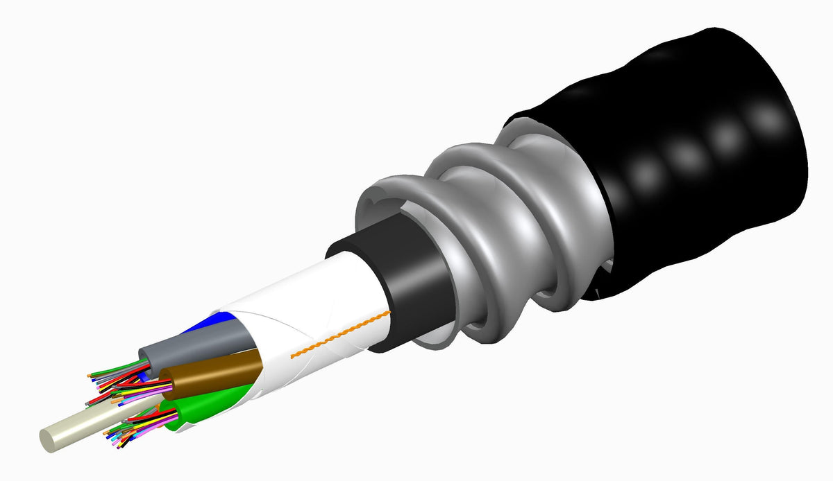 CommScope 760132670 | Fiber indoor/outdoor cable, TeraSPEED Riser Rated, Singlemode G.652.D and G.657.A1, Gel-Free