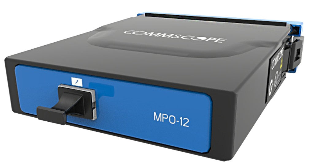 CommScope 760238837 | G2 ULL Singlemode MPO-12 Distribution Module, 12LC to 1X12f MPOs unpinned, internal shutters