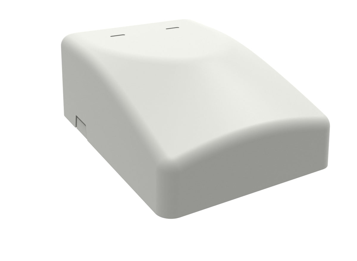 CommScope 760252768 | Surface Mount Box, plenum, universal, two ports, white