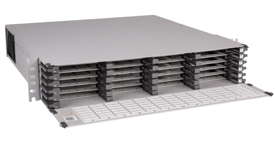 CommScope 760252003 | Propel 2RU Sliding Tray Fiber Panel, Accepts Propel ULL Modules or Adapter Packs