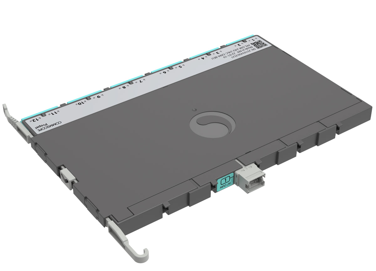 CommScope 760252356 | Propel ULL Multimode OM4 MPO-24 Distribution Module, 12 duplex LC to 1X24f MPO/UPC non-pinned, Method B Enhanced