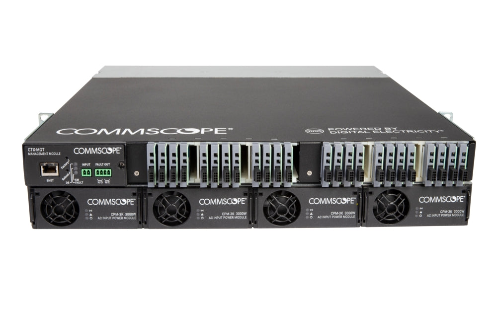 CommScope 760254285 | Constellation Power Transmitter Chassis, Capable of Energizing up to Ten Enclosures with Management Module