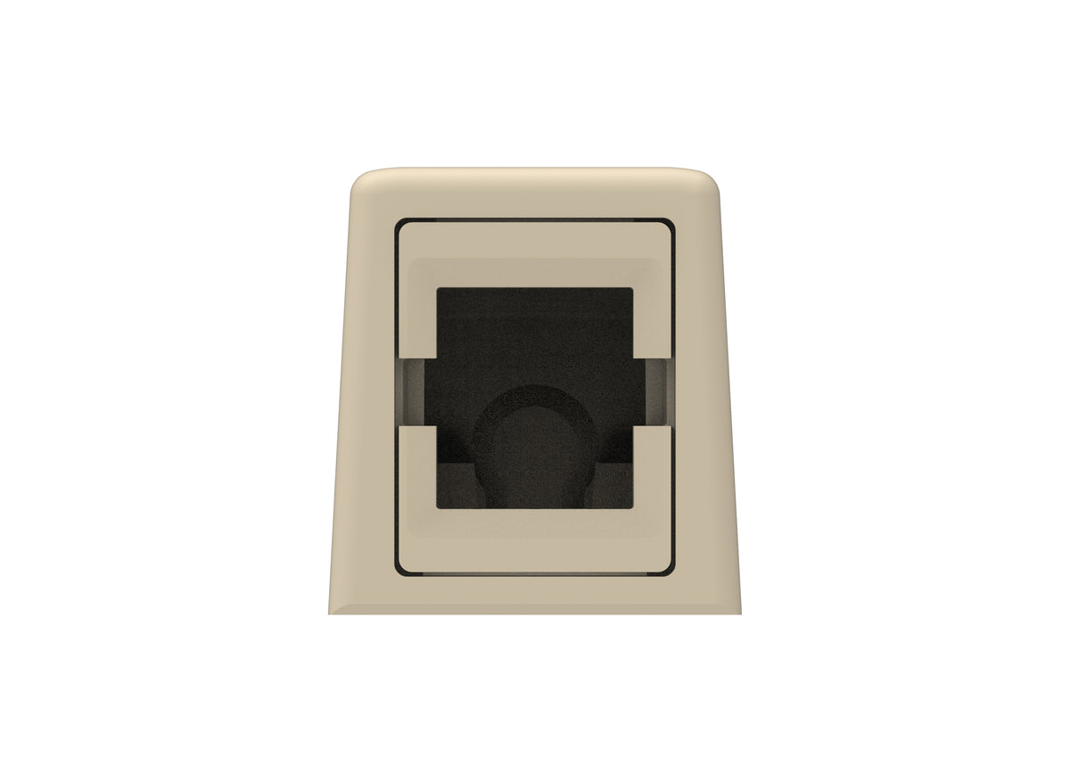 CommScope 760254710 | Surface Mount Box, universal, one port, ivory