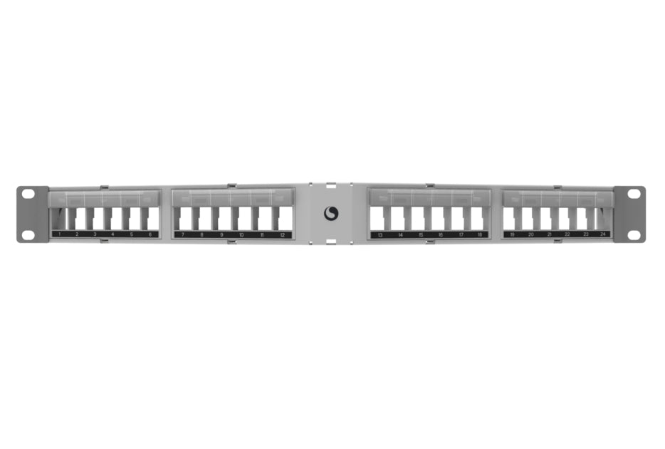 CommScope 760256545 | Angled Discrete Distribution Module Panel, White