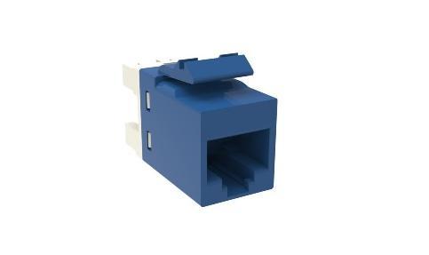 CommScope 760257178 | SL-Series Modular Jack, RJ45, Cat6 Unshielded, Blue