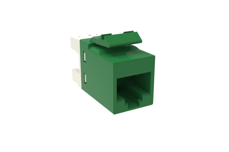 CommScope 760257181 | SL-Series Modular Jack, Rj45, Cat6 Unshielded, Green
