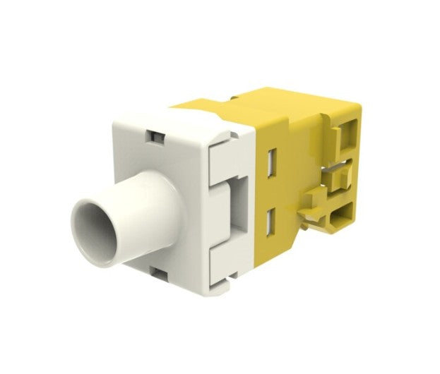 CommScope 760257303 | M-Series Modular Jack, RJ45, Cat 5E Unshielded, Yellow