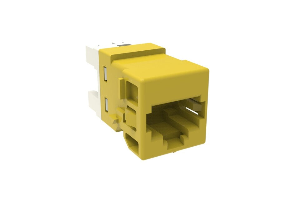 CommScope 760257312 | M-Series Modular Jack, Rj45, Cat6 Unshielded, Yellow