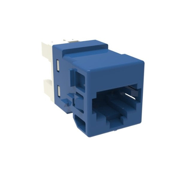 CommScope 760257318 | M-Series Modular Jack, RJ45, Cat6 Unshielded, Blue