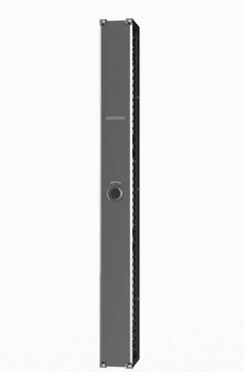 CommScope 760260437 | Cableguide 360 Vertical Cable Management Kit, 8 In X 96 In (203 Mm X 2438 Mm) Single Sided, With Door, Silver