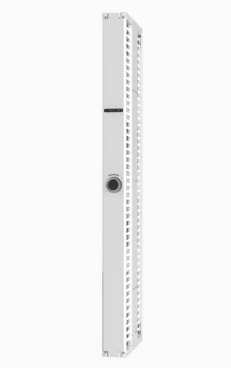 CommScope 760260446 | Cableguide 360 Vertical Cable Management Kit, 6 In X 96 In (152 Mm X 2438 Mm) Double Sided, With Doors, White