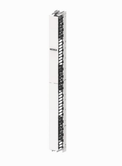CommScope 760260763 | Cableguide Essential, Vertical Cable Management Kit, 6 Inch X 84 Inch Single Sided, With Twin Covers, White