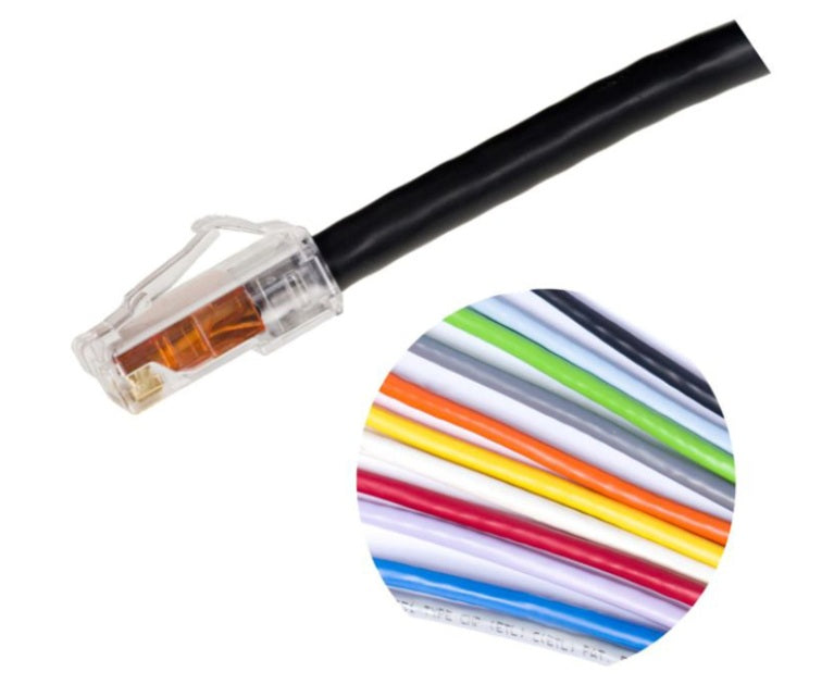 CommScope CPC3382-03F130 | GigaSPEED XL GS8E Solid Cable, Modular Patch Cord, 130ft
