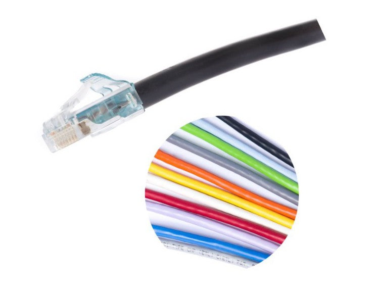 CommScope CPCSSY2-0ZM005 | GigaSPEED X10D Cat 6A 360GS10E Solid Plenum Cordage Modular Patch Cord