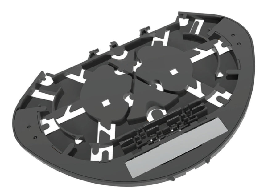 CommScope CV5845-000 | FIST Fiber Splice Tray with Field Installable Splitter, Symmetrical Ratio, 1x32