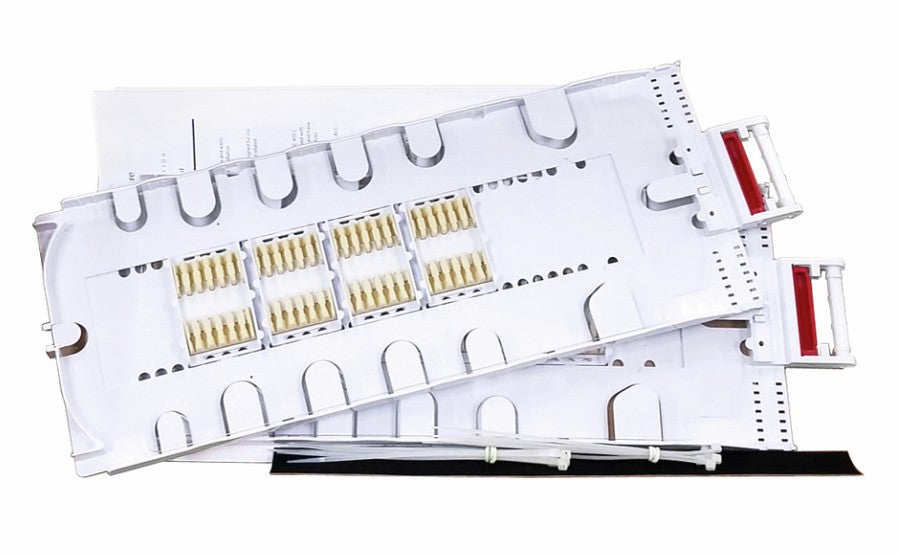 CommScope EM5842-000 | Fosc Splice Tray Kit, Holding 3 Fist Style Modules, With 36 60 Mm Smouv Splice Protection Sleeves