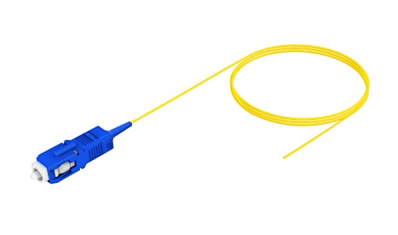 CommScope FAWSCUC01JXM001 | Fiber SC Fiber Pigtail Blue Optic Cable Rohs