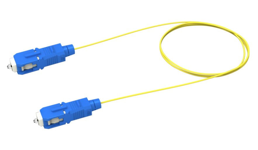 CommScope FDWSCSC21JXM001 | 1 Fiber, OS2, Single Mode, 1.6mm Simplex, Plenum, Yellow, 1 M