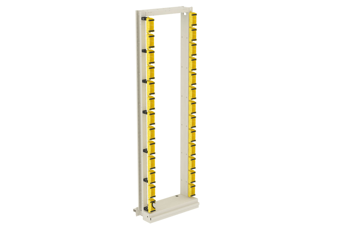 CommScope FGS-FLEXVAD-7F-C | FiberGuide FlexVertical Kit, 2x2in, 7ft Length, Yellow