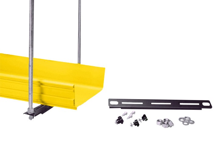 CommScope FGS-HNTP-F-5/8 | FiberGuide New Threaded Rod Trapeze Bracket Kit, 5/8in for 4x12in System