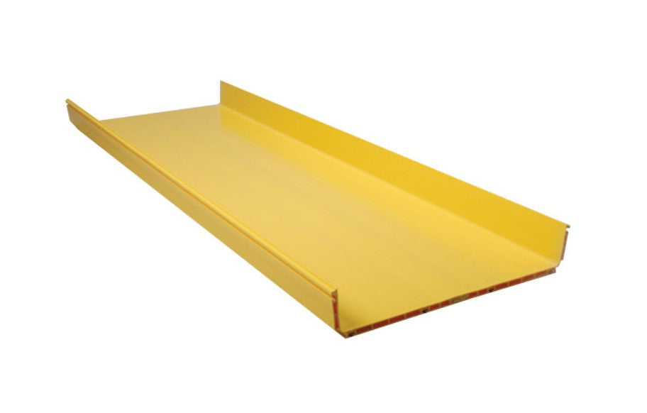 CommScope FGS-MSHS-M10 | FiberGuide Horizontal Straight Section, 4" x 18", 10 ft, Yellow