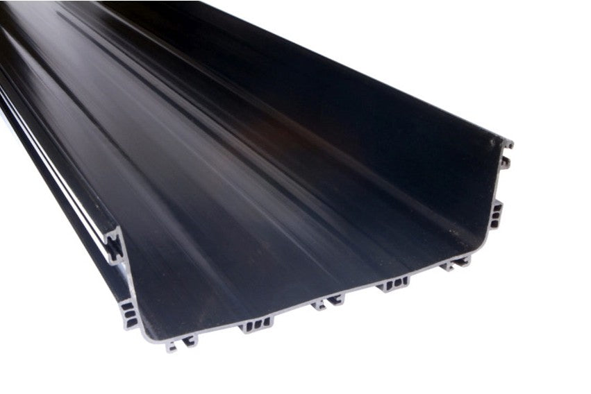 CommScope FGSB-MSHS-F12 | FiberGuide Horizontal Straight Section, 4x12in, 12ft Length, Black