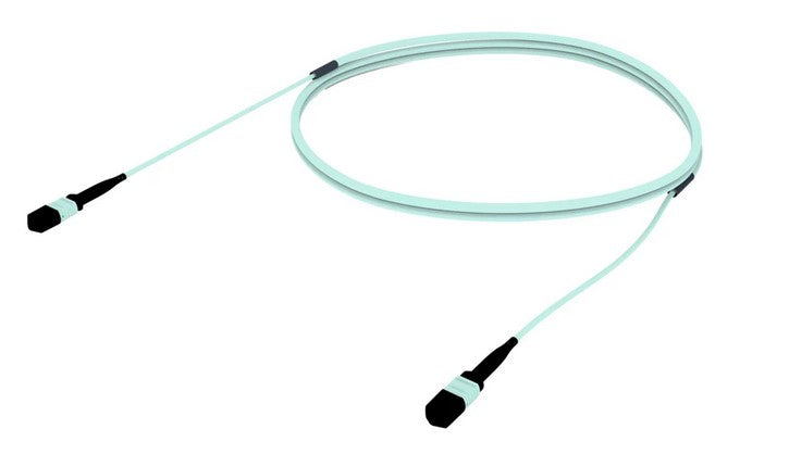 CommScope FGXMPMPADMBF079 | OM4 MPO (Unpinned) to MPO (Unpinned), InstaPATCH 360 Pre-terminated Trunk Cable, 12-Fiber, Plenum, 79ft
