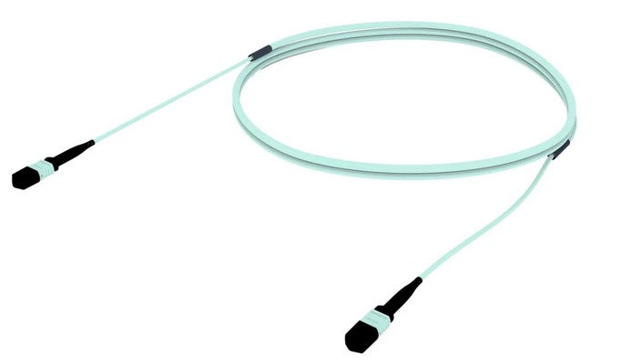 CommScope FGXMPMPADMBF083 | OM4 MPO (Unpinned) to MPO (Unpinned), InstaPATCH 360 Pre-terminated Trunk Cable, 12-Fiber, Plenum, 83ft