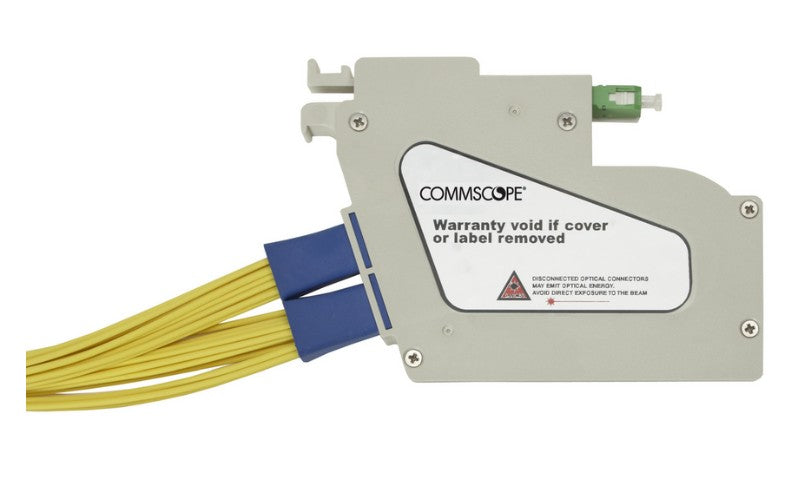 CommScope FPS-LPP1UJJ | FDH 3000 Plug-and-Play Splitter Module, dual 1 x 4, SC/APC