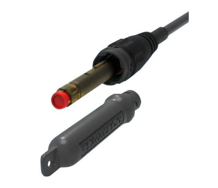 CommScope HCA-X01A-0750F | Fiber Optic Drop Cable Assembly, Prodigy Connector Core with DLX Converter to Stub