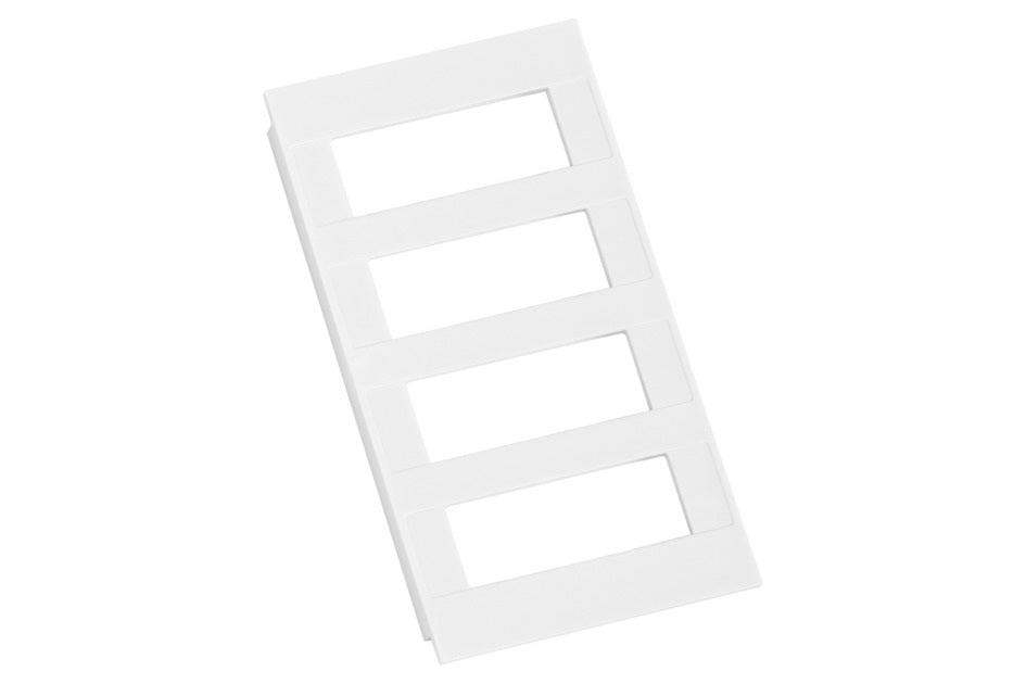 Commscope M40DSC4-B-262 Insert Panel For M40 Surface Mount Box, Holds Four Duplex Sc Couplings