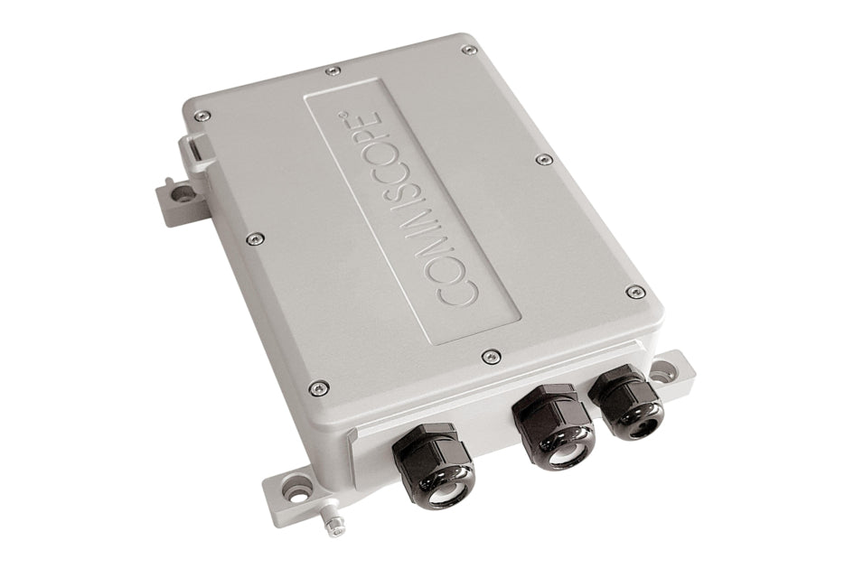Commscope PFU-P-C-O-06002 Poe Extender, 2 Port Universal Mount, Outdoor, 60 Watt, 2-port