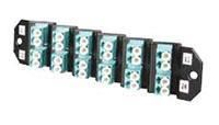 Commscope TFP-24APRQ1 | TFP Fiber Optic Adapter Pack, 24-fiber, MM, LC, quad, right, beige