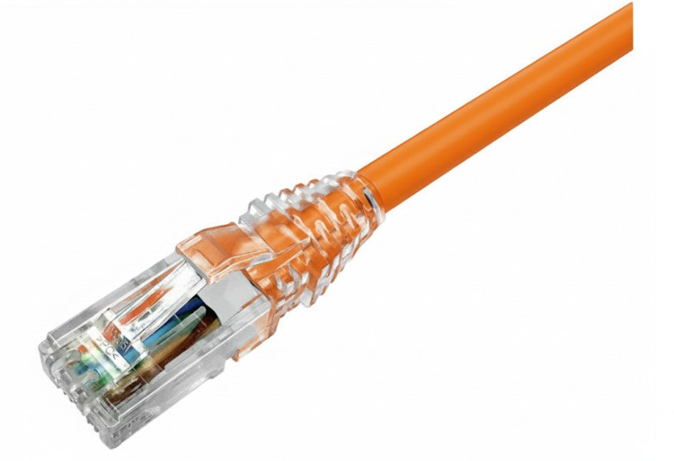 CommScope UC1AAA2-06F009 | Cable Assembly Module 24-4 Pair Stranded CAT6A 10 Gig T568B, Orange, 9 Feet