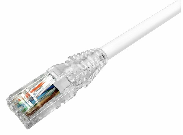 CommScope UC1AAA2-08N018 | 18-Inch White Cat6a Ethernet Patch Cable