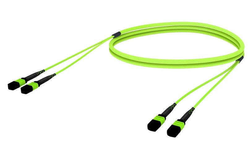 CommScope UGVMXMXAFNBF197 | Ultra Low Loss OM5 MPO12 to MPO12, Fiber Trunk Cable Assembly, 24-Fiber, Plenum