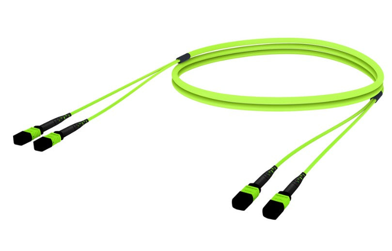 CommScope UGVMXMXAFNBF214 | Ultra Low Loss OM5 MPO12 to MPO12, Fiber Trunk Cable Assembly, 24-Fiber, Plenum