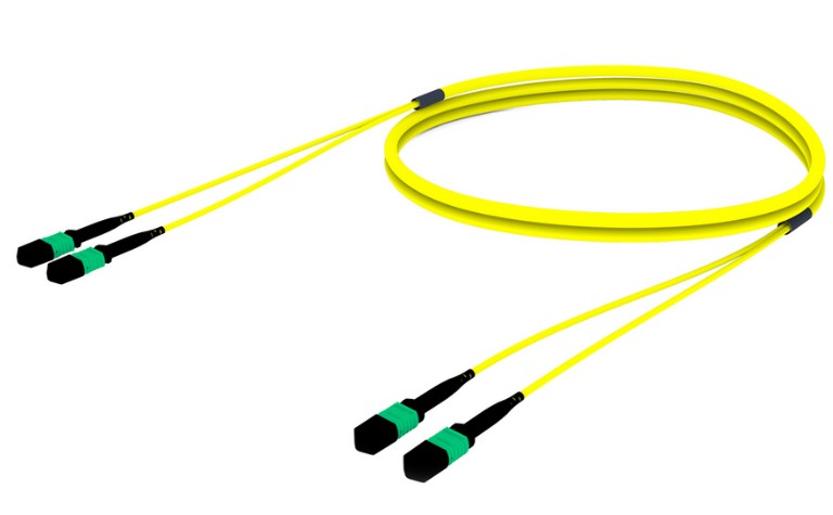 CommScope UJGMXMXCFJWM150 | Ultra Low Loss TeraSPEED MPO (Pinned) to MPO (Pinned) Pre-terminated Trunk Cable, MPO12, 24-Fiber, LSZH, 12 Fiber