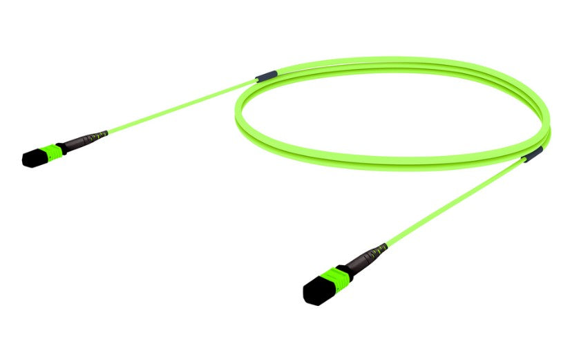 CommScope UQVMXMXGDNAM016 | Ultra Low Loss OM5 MPO12 to MPO12, Fiber Extension Cable Assembly, 12-Fiber, Plenum
