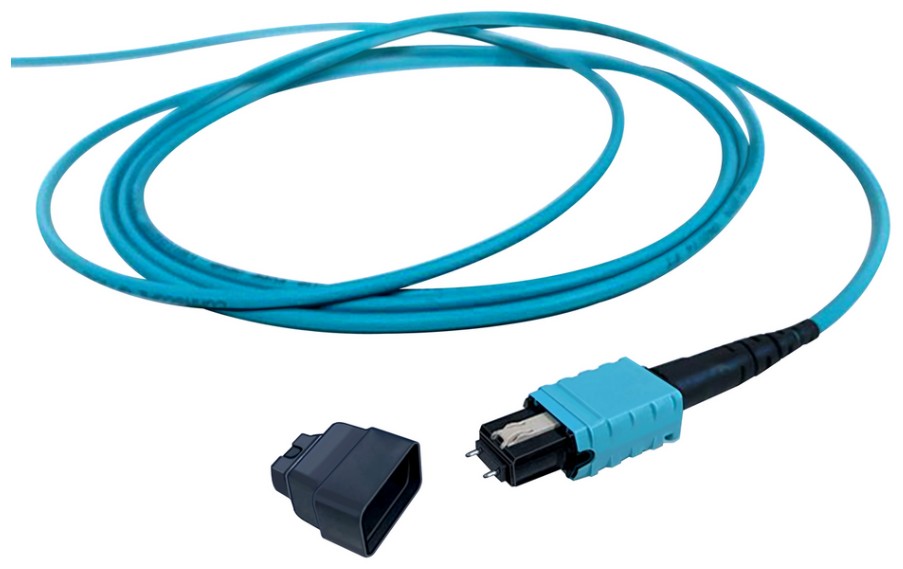 CommScope UQXMFMFGDMAM002 | Ultra Low Loss (ULL) OM4 MPO12 (Unpinned) Polarity and Gender Changeable, Fiber Extension Cable Assembly