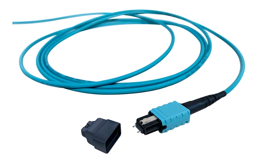 CommScope UQXMFMFGDMAM024 | Ultra Low Loss OM4 MPO12 Polarity and Gender Changeable, Fiber Extension Cable Assembly, 12-Fiber, Plenum
