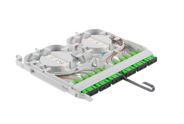 CommScope XP-PSL-S | XPND SM Splice Cassette, Stranded Fiber, 12 SC APC