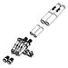 Commscope 1918377-1 | Fiber Optic Connector Kit, LC, MM, duplex, 3 mm