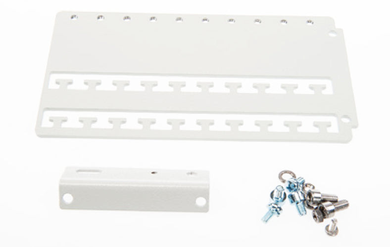 CommScope E90732-000 | FIST GR2/3 L-cable attachment plate, for up to 10 IFC or breakout cables, mounts perpendicularly in a side duct