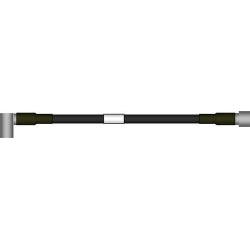 Commscope C400F-NMNR | Cnt-400-Fr Cnt Jumper With Interface Types N Male And N Male Right Angle, Variable Length