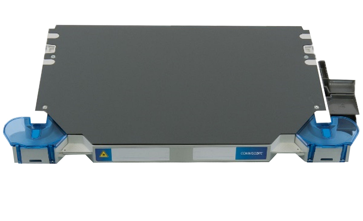 Commscope FACT-1ERHPL1S Fact Fiber Optic Patch/spliceanel, Gray, 1e High, 48-port760240585