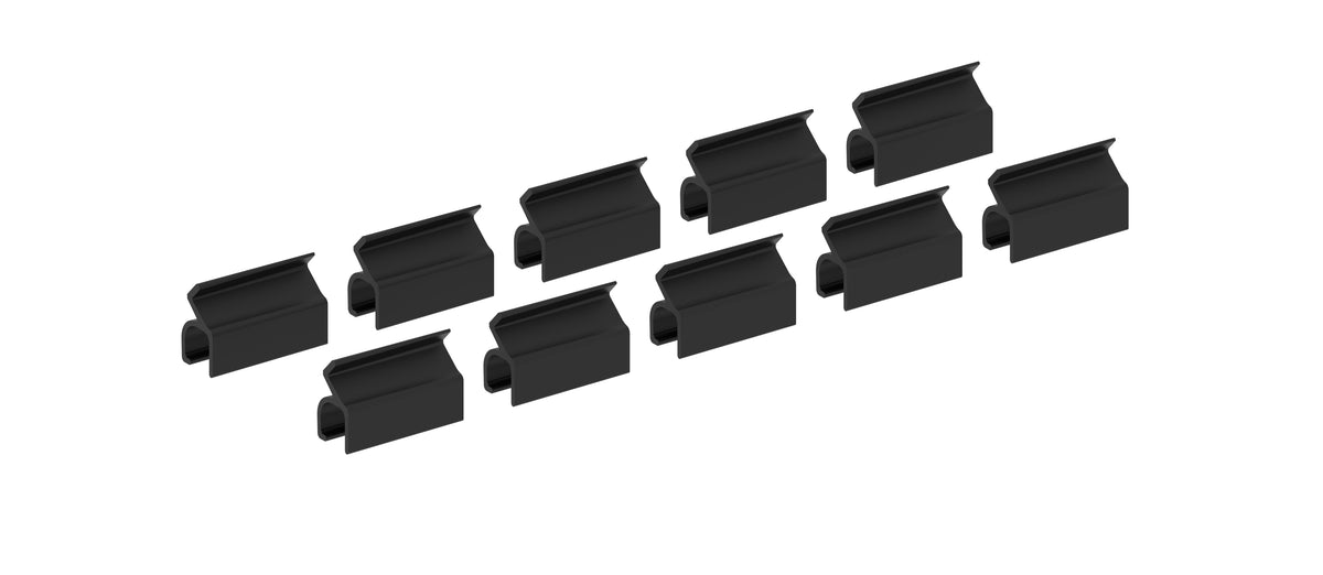 Commscope FGS-DHCP | FiberGuide Capture Clips Kit of 10, Black