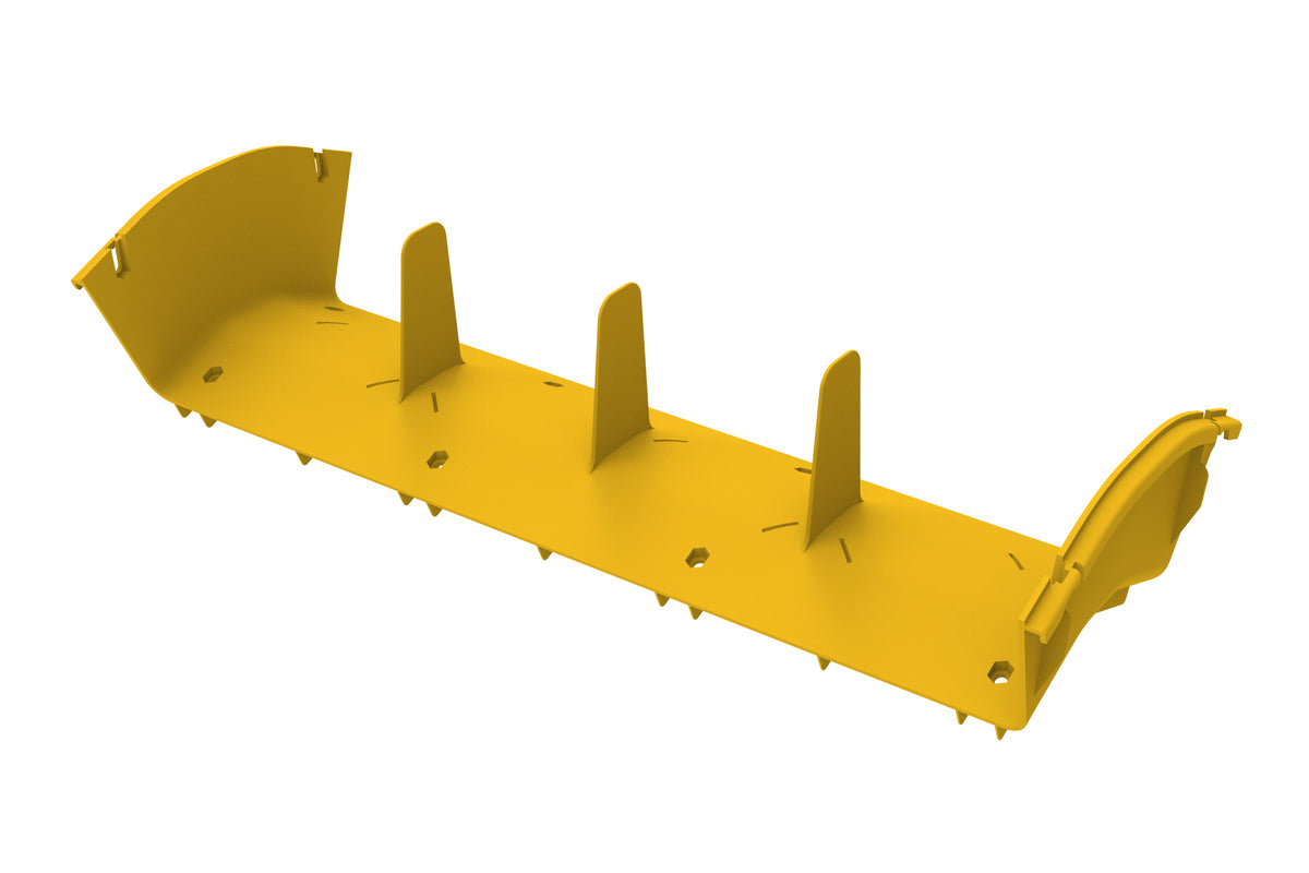 Commscope FGS-MD4E-H | FiberGuide 45° Down Elbow, 4x24in, Yellow
